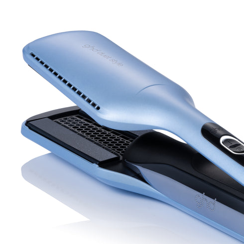 GHD DUET 2-IN-1 HOT AIR STYLER IN ICY BLUE - Case worth £50